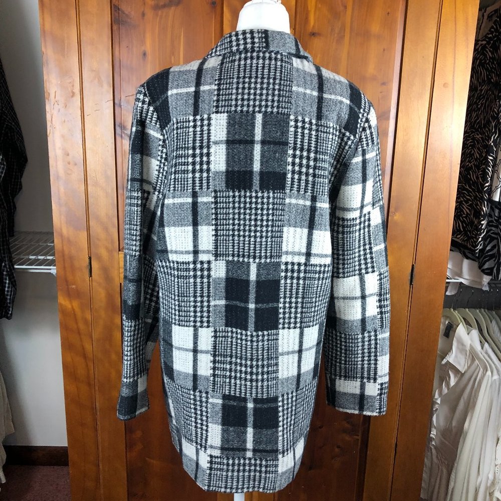 Ormond Vintage Oversized Patchwork Plaid Houndsto… - image 5
